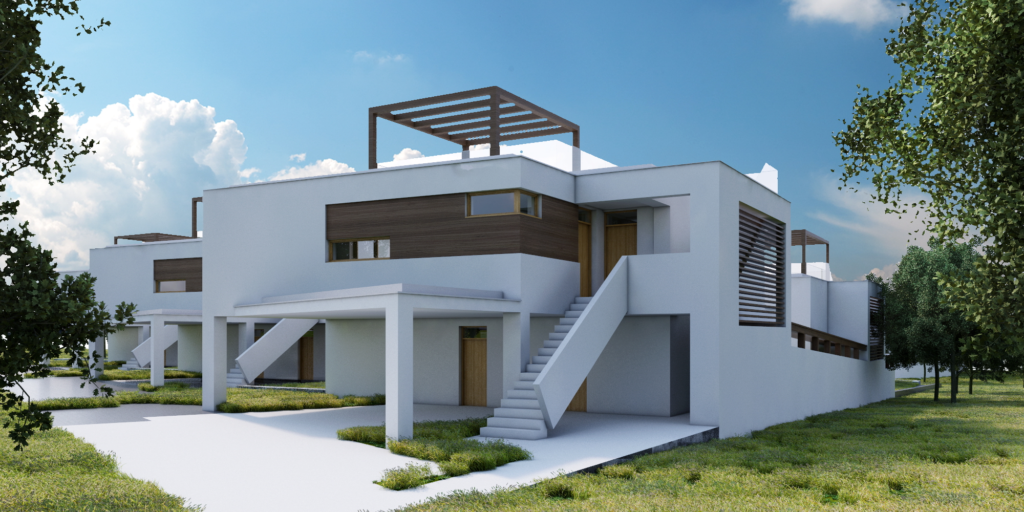 Balatonkenese Villapark kép - Tarjányi Ákos építészmérnök